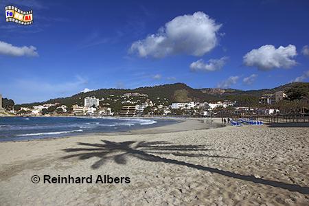 Paguera, Mallorca, Paguera, Strand, Bucht, Albers, Foto, foreal,