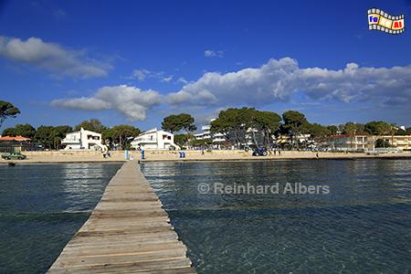 Port d'Alcudia, Mallorca, Strand, Port, Alcudia, Balearen, Albers, Foto, foreal,