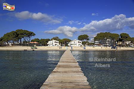 Port d'Alcudia, Mallorca, Strand, Port, Alcudia, Balearen, Albers, Foto, foreal,