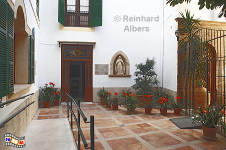 Palma de Mallorca: Patio/Innenhof in der Altstadt., Palma, Mallorca, Altstadt, Patio, Innenhof, Albers, Foto, foreal,