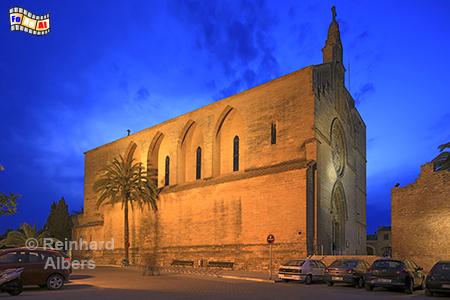 Alcudia Kirche Sant Jaume, Mallorca, Alcudia, Kirche, Sant Jaume, Albers, Foto, foreal,