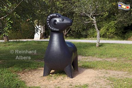 Fundacin Jakober bei Alcudia., Mallorca, Alcudia, Fundacin, Jakober, Kunst, Skulpturen, Albers, Foto, foreal,