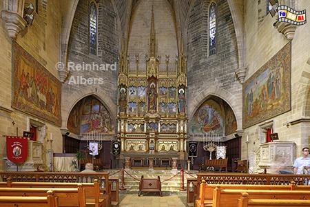 Alcudia - Kirche Sant Jaume, Mallorca, Alcudia, Kirche, Sant Jaume, Albers, Foto, foreal,
