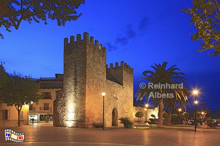 Alcudia Stadttor (Porta Xara), Mallorca, Alcudia, Stadttor, Porta Xara, Albers, Foto, foreal,