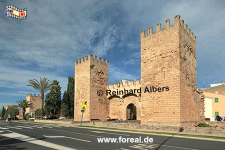 Alcudia Porta Principal, Mallorca, Alcudia, Stadttor, Porta Principal, Albers, Foto, foreal,