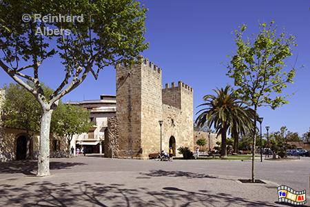 Alcudia Stadttor (Porta Xara), Mallorca, Alcudia, Stadttor, Porta Xara, Albers, Foto, foreal,