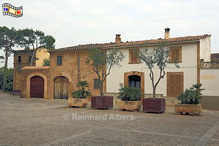 Altstadt von Alcudia, Mallorca, Alcudia, Altstadt, Huser, Foto, foreal, Albers,