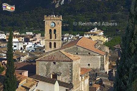 Pollena - Kirche, Mallorca, Pollenca, Kirche, Albers, Foto, foreal,