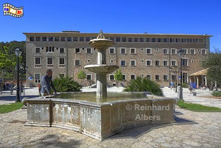 Lluc Klostergebäude, Mallorca, Kloster, Lluc, Hauptgebäude, Albers, Foto, foreal,