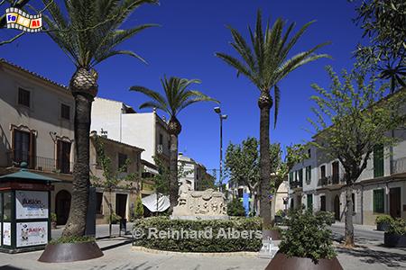 Llucmajor - Schuhmacherdenkmal, Mallorca, Balearen, Llucmajor, Schuhmacher, Denkmal, Albers, Foto, foreal,
