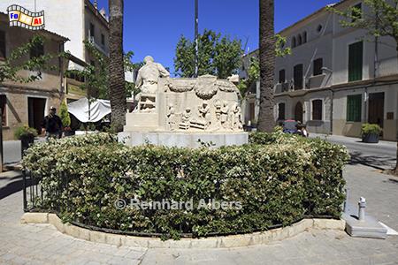 Llucmajor - Schuhmacherdenkmal, Mallorca, Balearen, Llucmajor, Schuhmacher, Denkmal, Albers, Foto, foreal,
