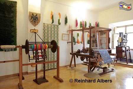 Sa Granja - Webst�hle, Mallorca, Balearen, Tramuntana, Granja, Volkskundemuseum, Landgut, Webstuhl, Albers,Foto, foreal,